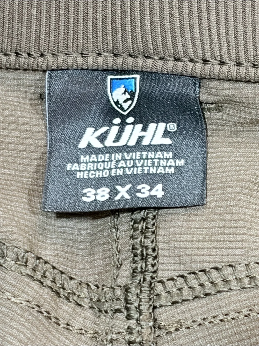 Kuhl- Men's Deceptr Pants in Olive Brown